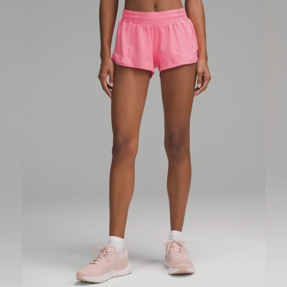Lululemon Athletica Pink Athletic Shorts